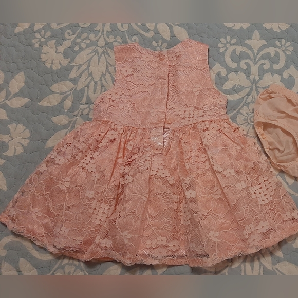Beautiful baby dress pink lace size 6-9 months The Children's place - Picture 2 of 3